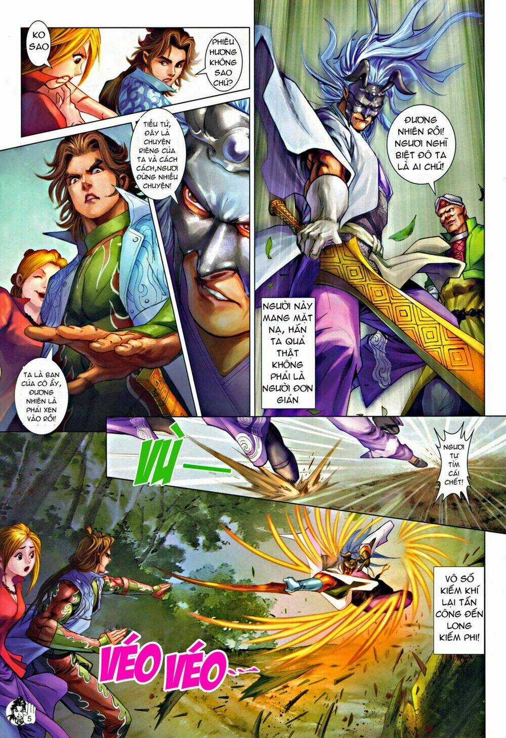 Thần Chưởng Long Kiếm Phi - Chapter 51 - Trang 5