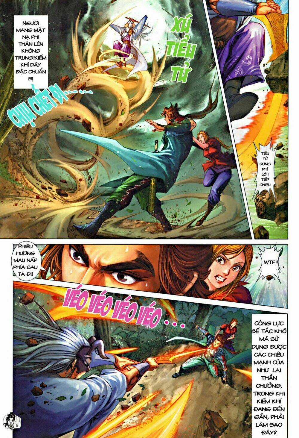 Thần Chưởng Long Kiếm Phi - Chapter 51 - Trang 9