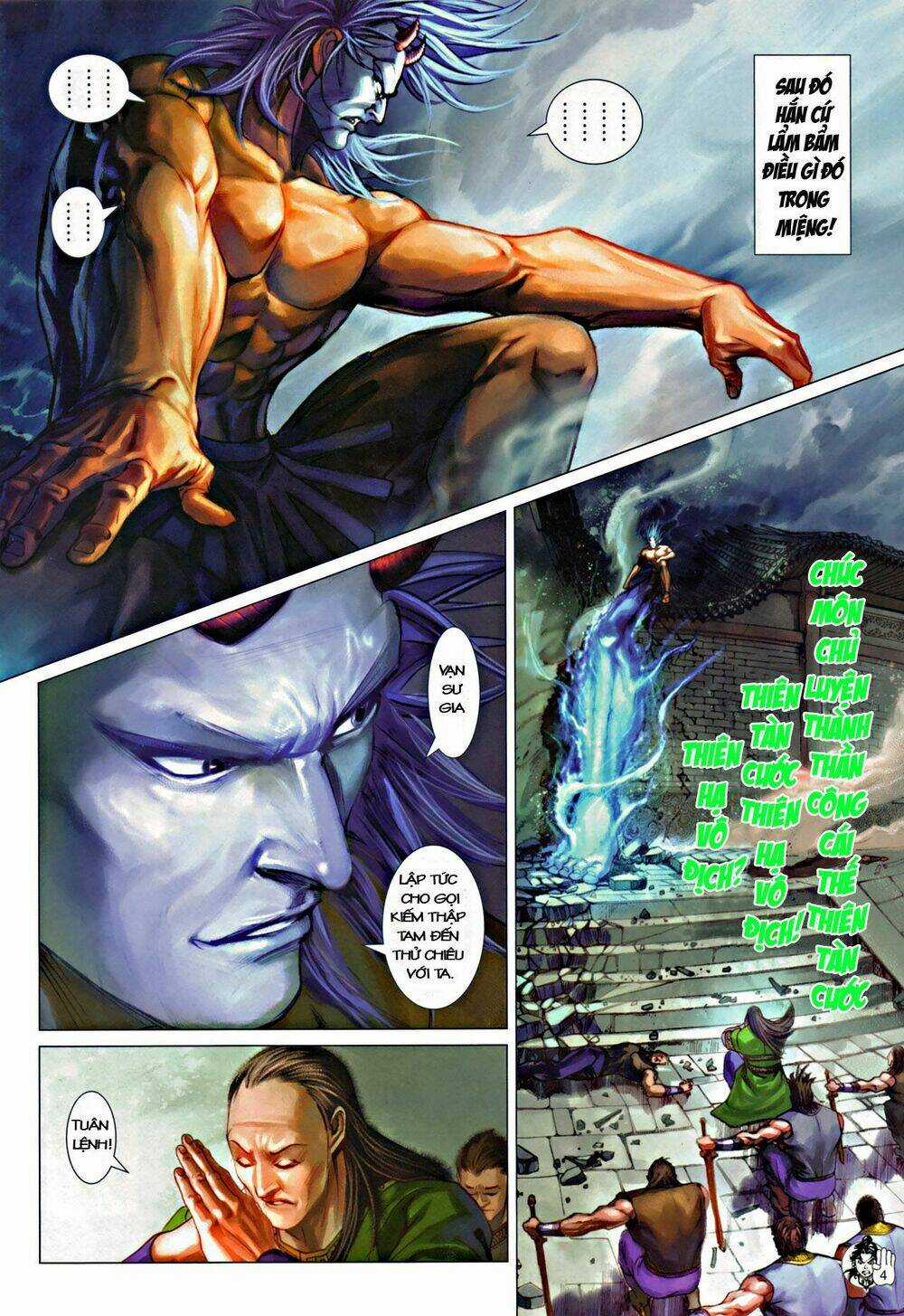 Thần Chưởng Long Kiếm Phi - Chapter 52 - Trang 4