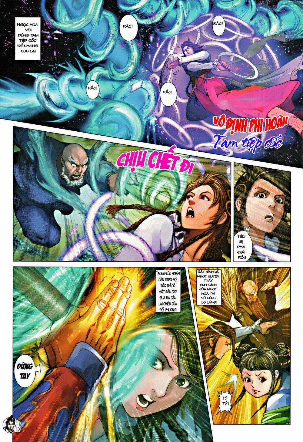 Thần Chưởng Long Kiếm Phi - Chapter 53 - Trang 12