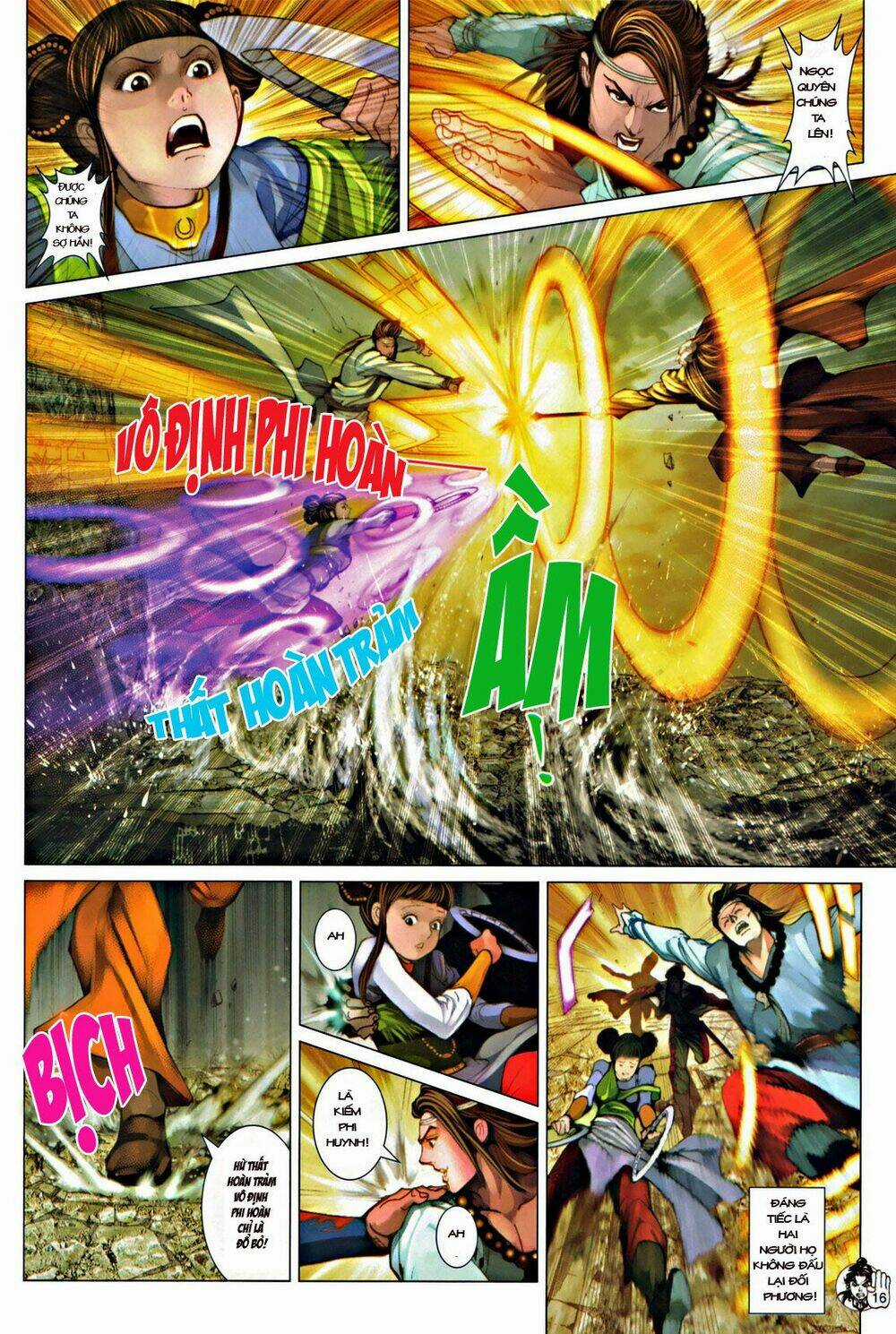 Thần Chưởng Long Kiếm Phi - Chapter 53 - Trang 15