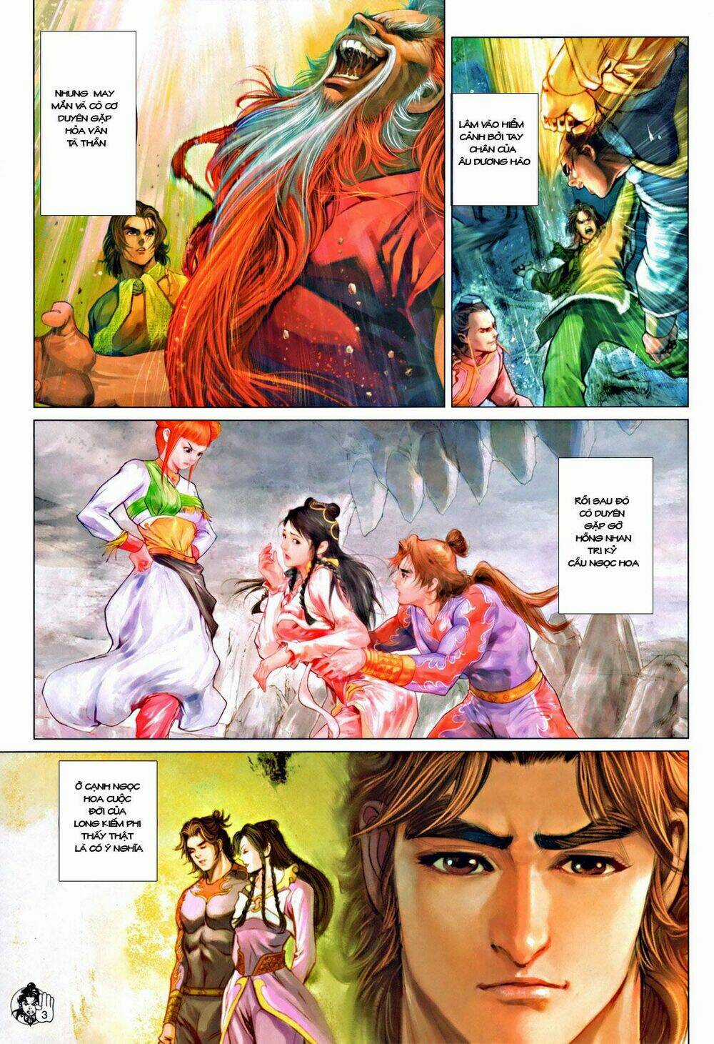 Thần Chưởng Long Kiếm Phi - Chapter 53 - Trang 3