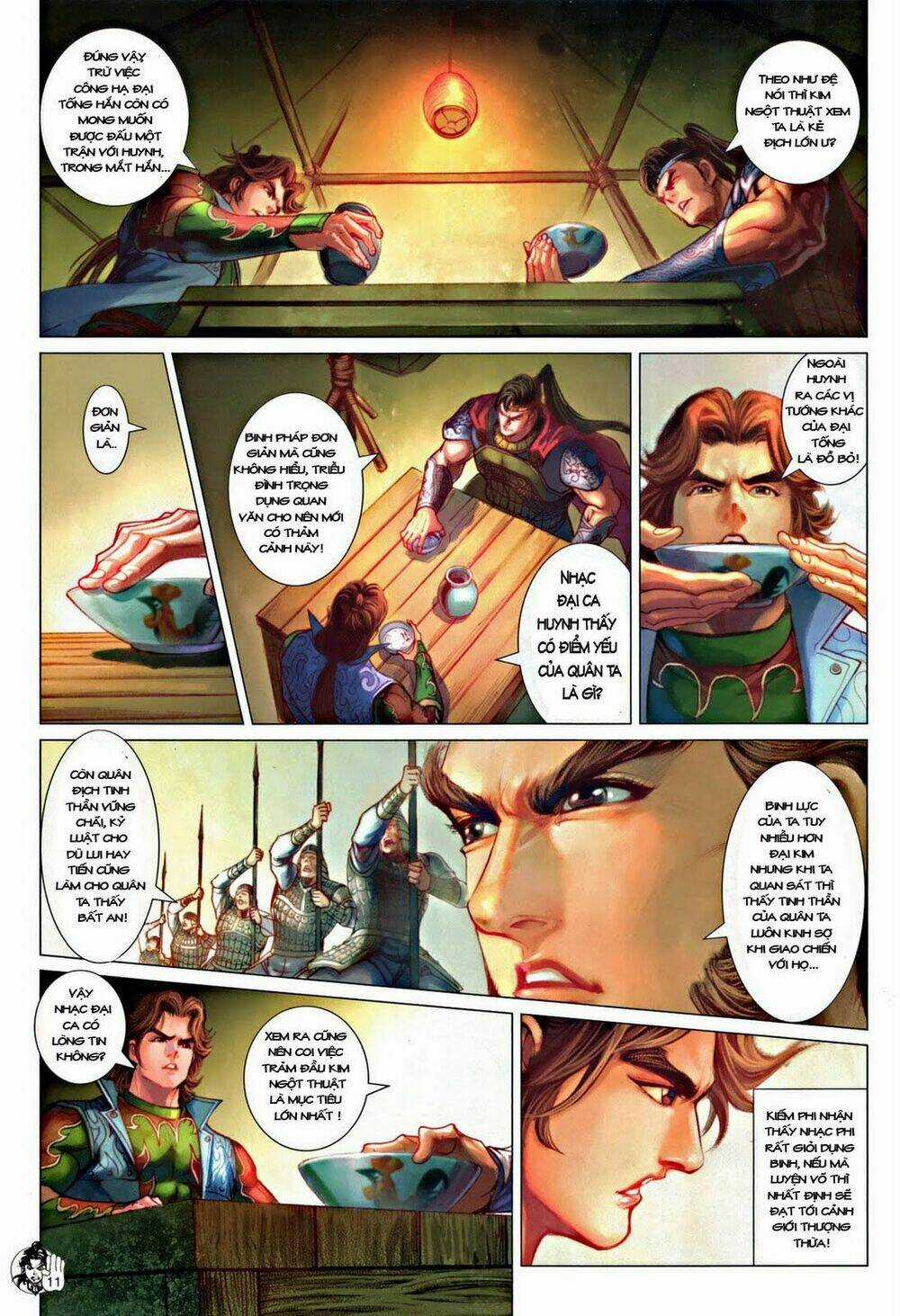 Thần Chưởng Long Kiếm Phi - Chapter 54 - Trang 11