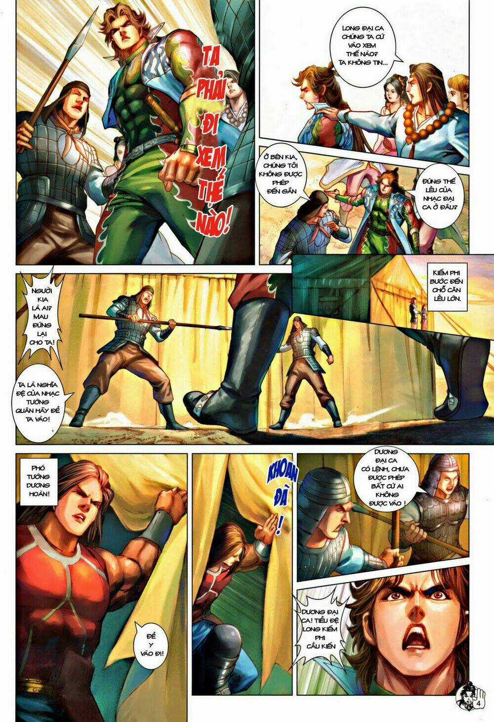 Thần Chưởng Long Kiếm Phi - Chapter 54 - Trang 4