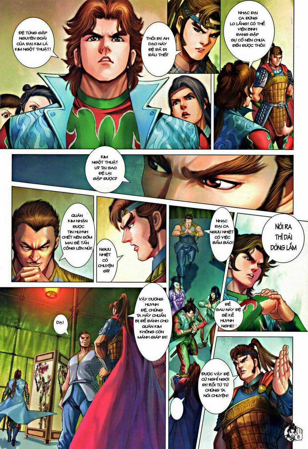 Thần Chưởng Long Kiếm Phi - Chapter 54 - Trang 8