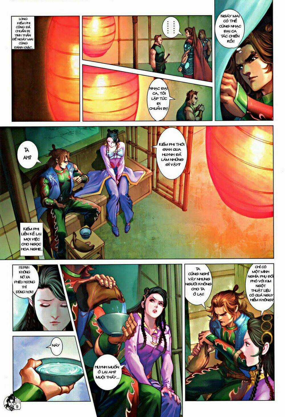 Thần Chưởng Long Kiếm Phi - Chapter 54 - Trang 9