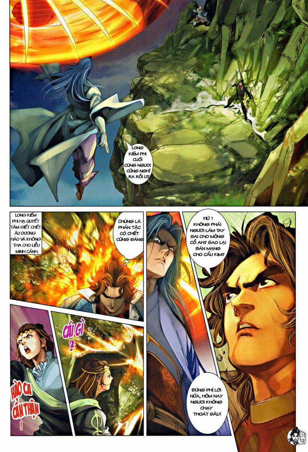 Thần Chưởng Long Kiếm Phi - Chapter 55 - Trang 12
