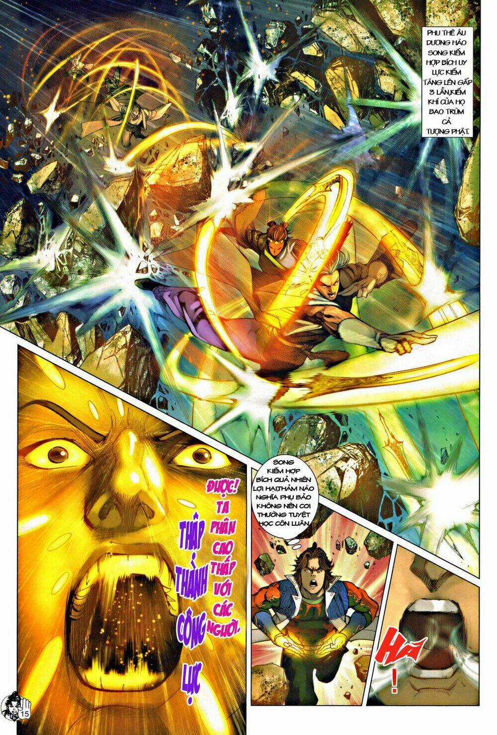 Thần Chưởng Long Kiếm Phi - Chapter 55 - Trang 15