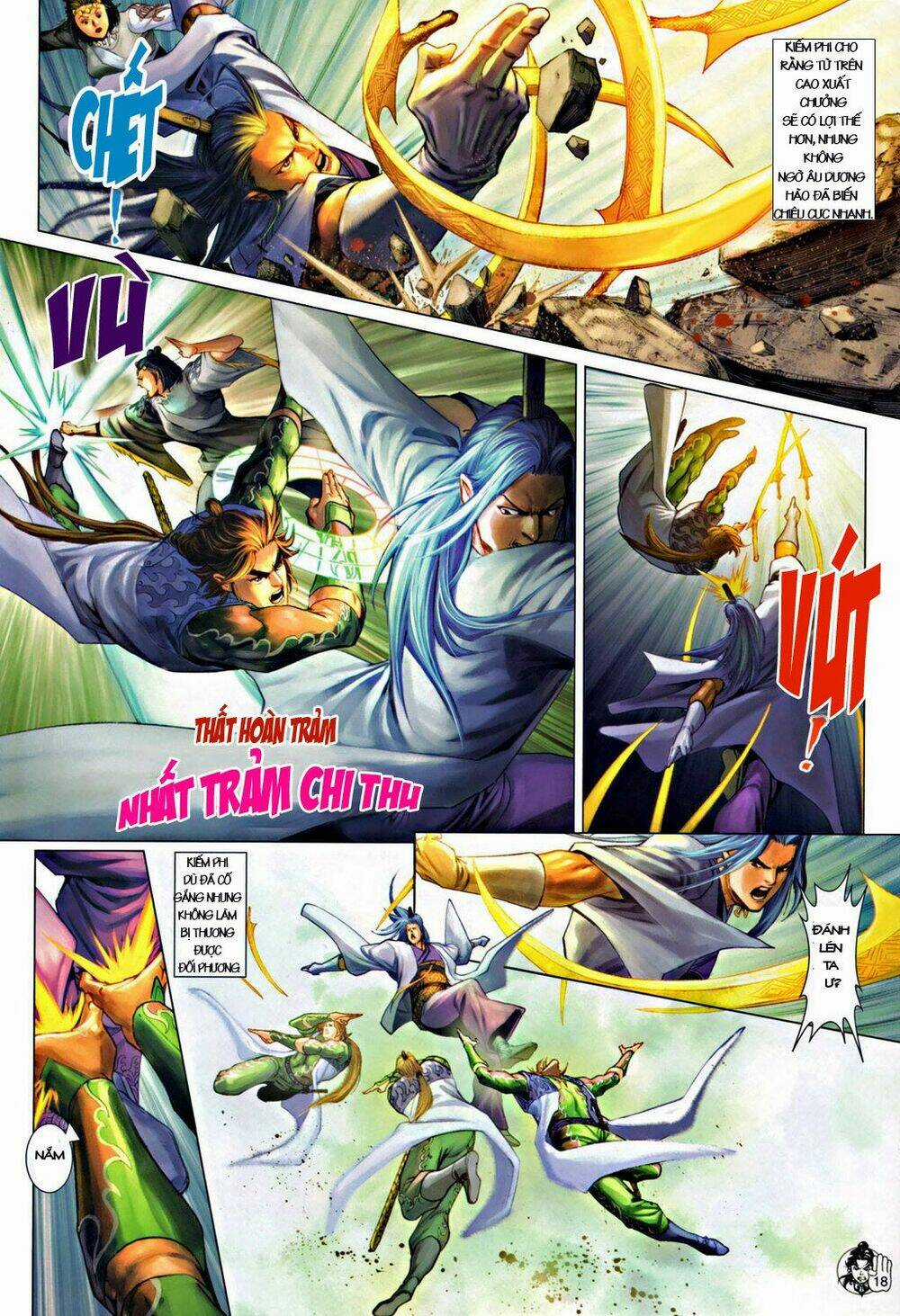 Thần Chưởng Long Kiếm Phi - Chapter 55 - Trang 18