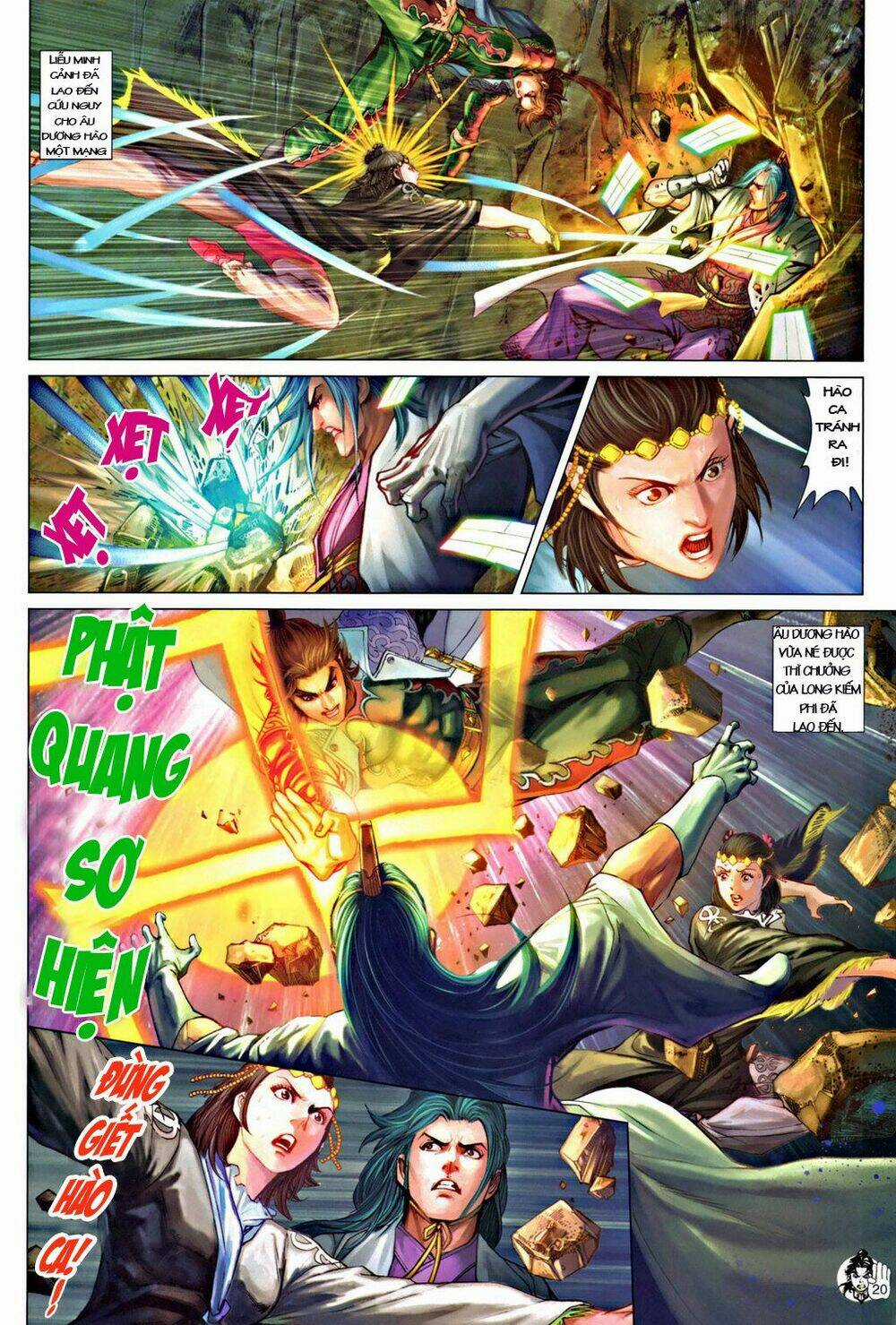 Thần Chưởng Long Kiếm Phi - Chapter 55 - Trang 20