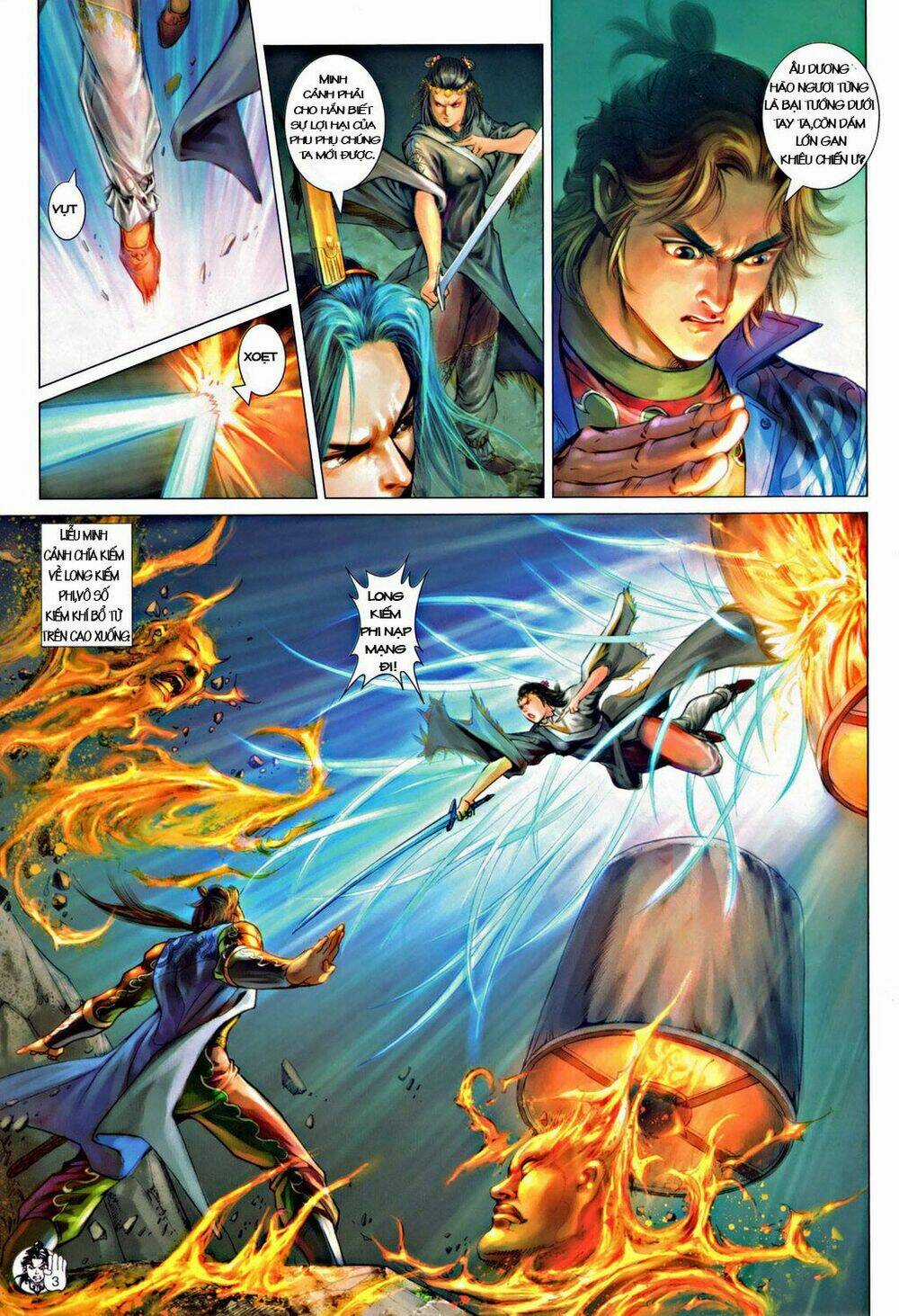 Thần Chưởng Long Kiếm Phi - Chapter 55 - Trang 3