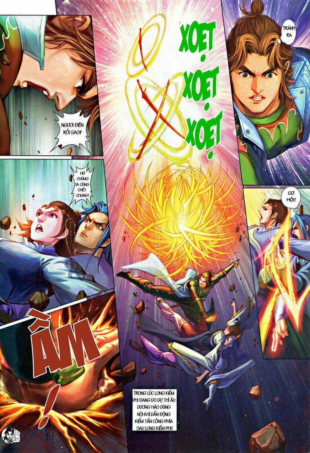 Thần Chưởng Long Kiếm Phi - Chapter 55 - Trang 21