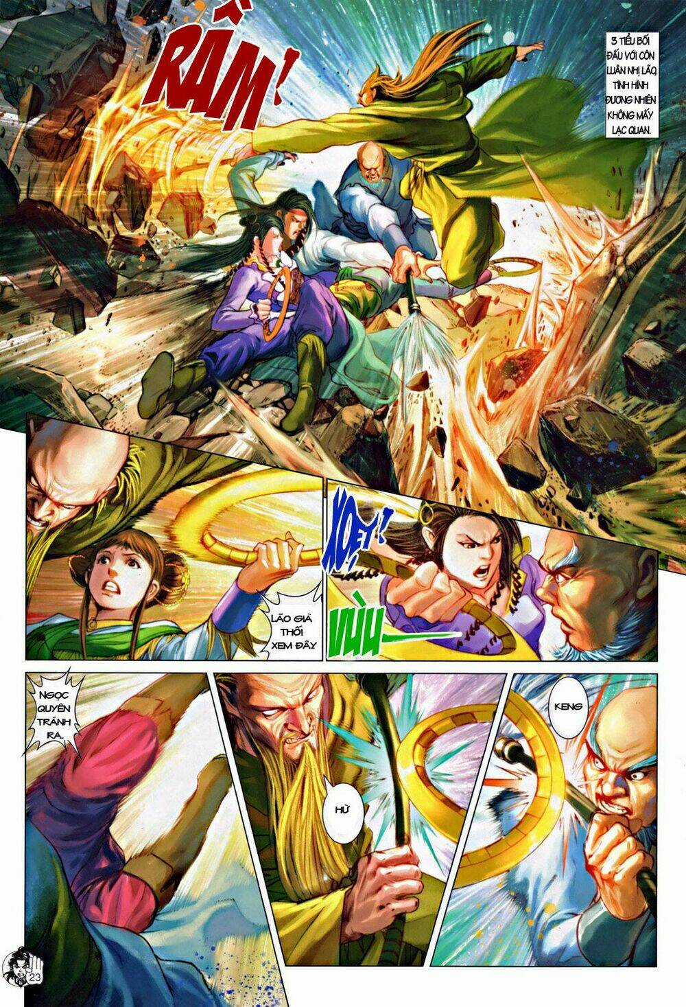 Thần Chưởng Long Kiếm Phi - Chapter 55 - Trang 23