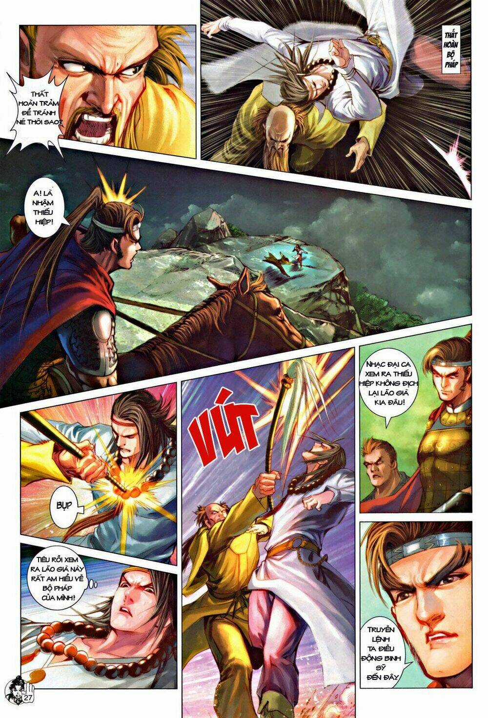 Thần Chưởng Long Kiếm Phi - Chapter 55 - Trang 27