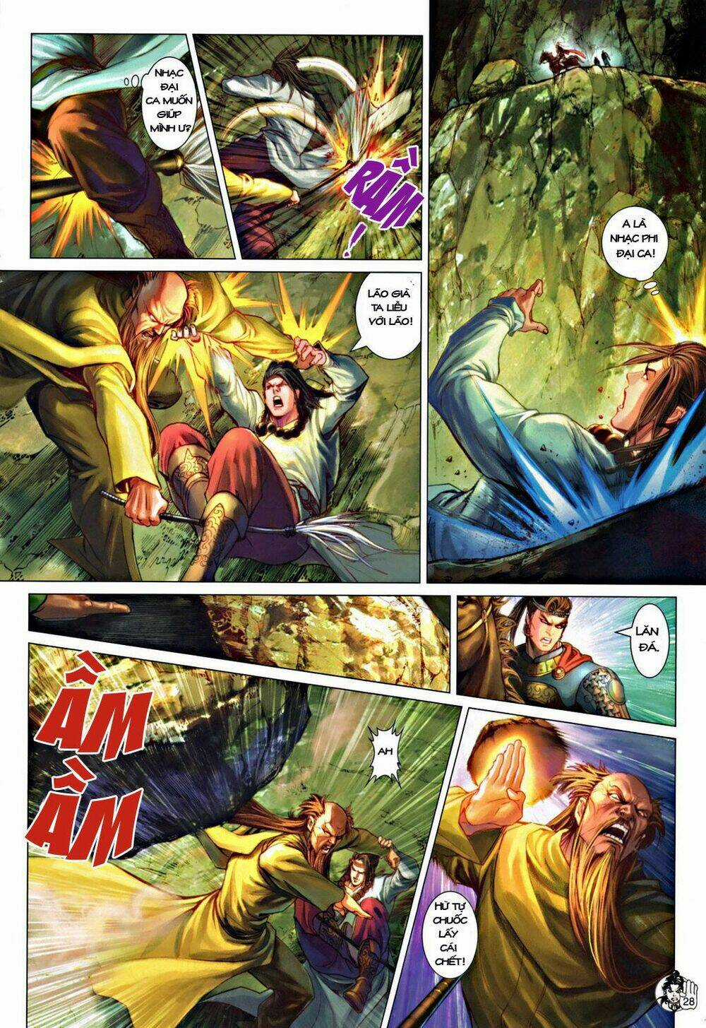 Thần Chưởng Long Kiếm Phi - Chapter 55 - Trang 28