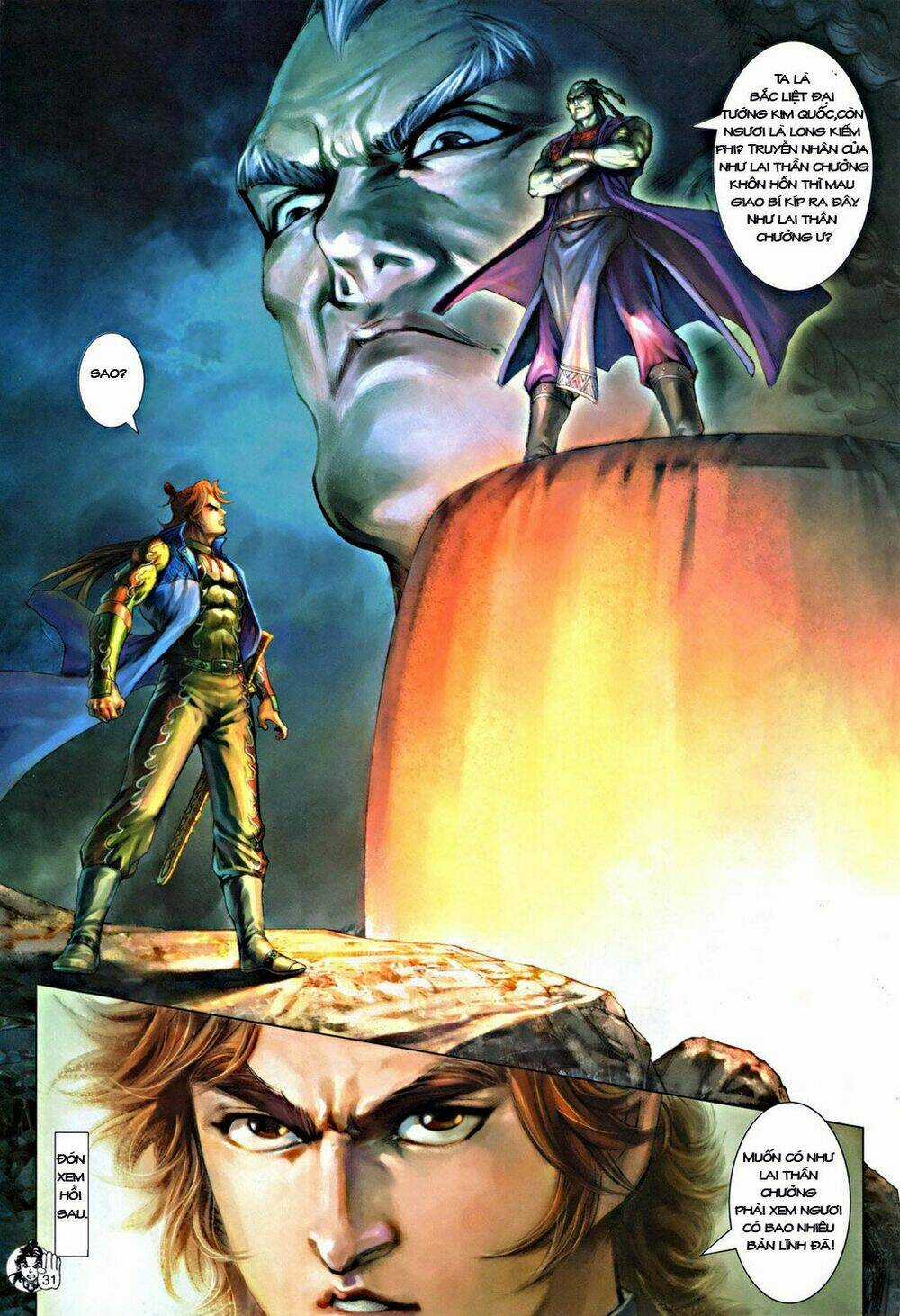 Thần Chưởng Long Kiếm Phi - Chapter 55 - Trang 31