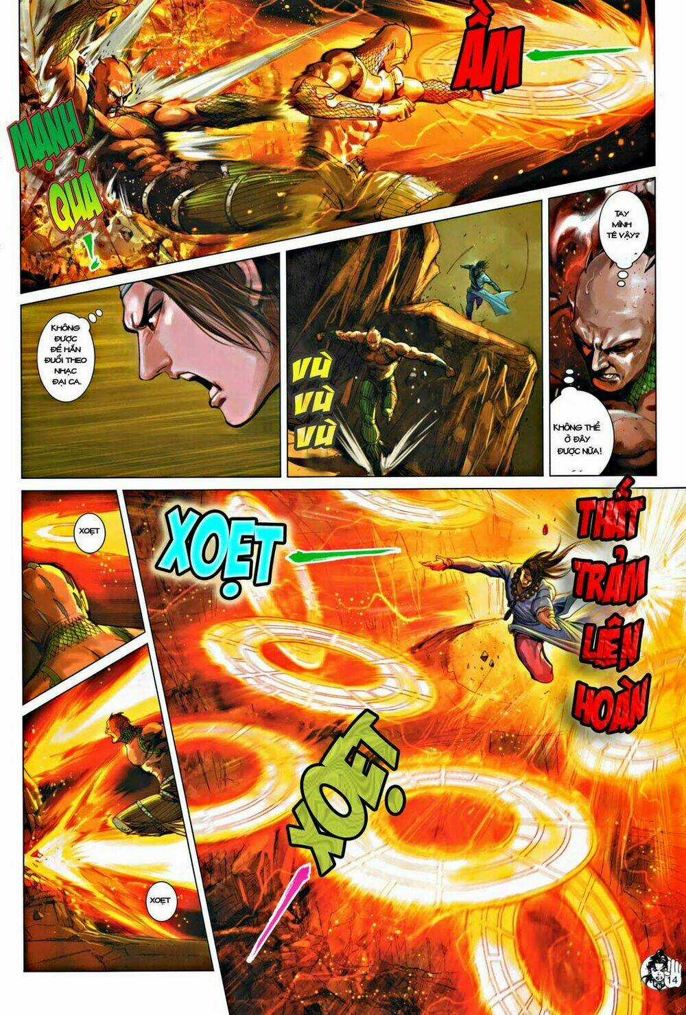 Thần Chưởng Long Kiếm Phi - Chapter 56 - Trang 15