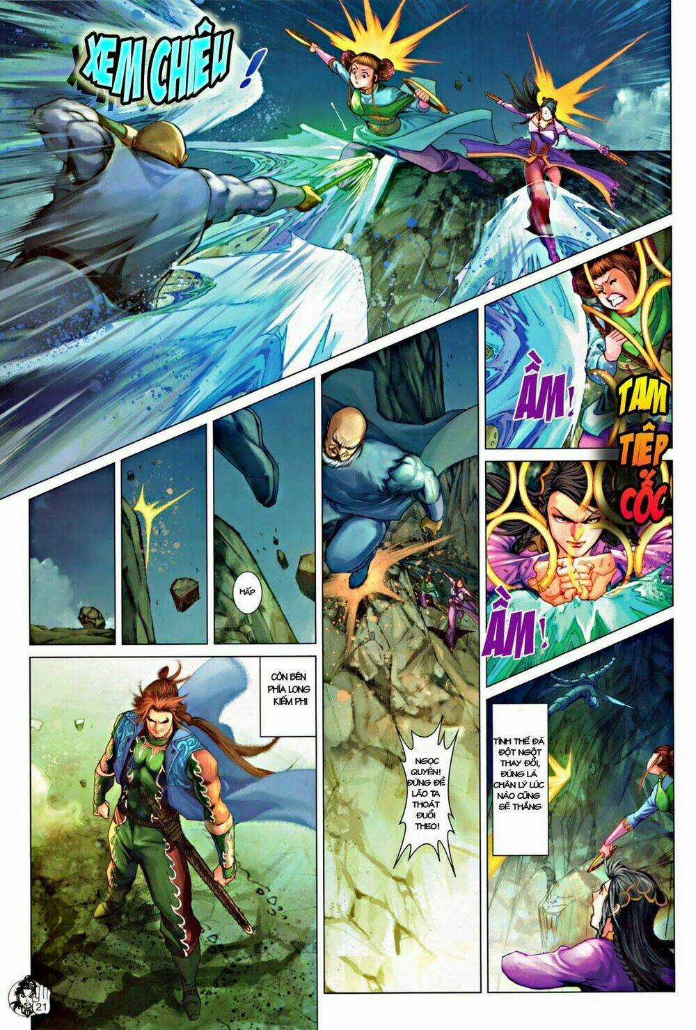 Thần Chưởng Long Kiếm Phi - Chapter 56 - Trang 22