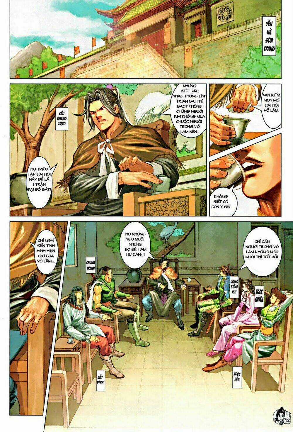 Thần Chưởng Long Kiếm Phi - Chapter 58 - Trang 12