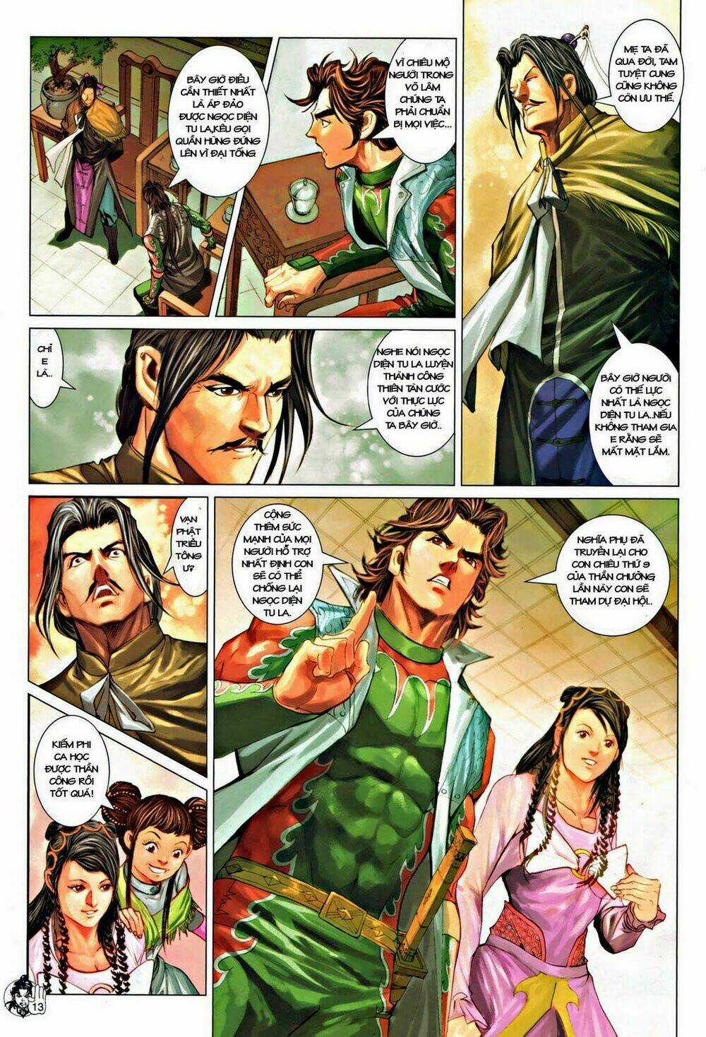 Thần Chưởng Long Kiếm Phi - Chapter 58 - Trang 13