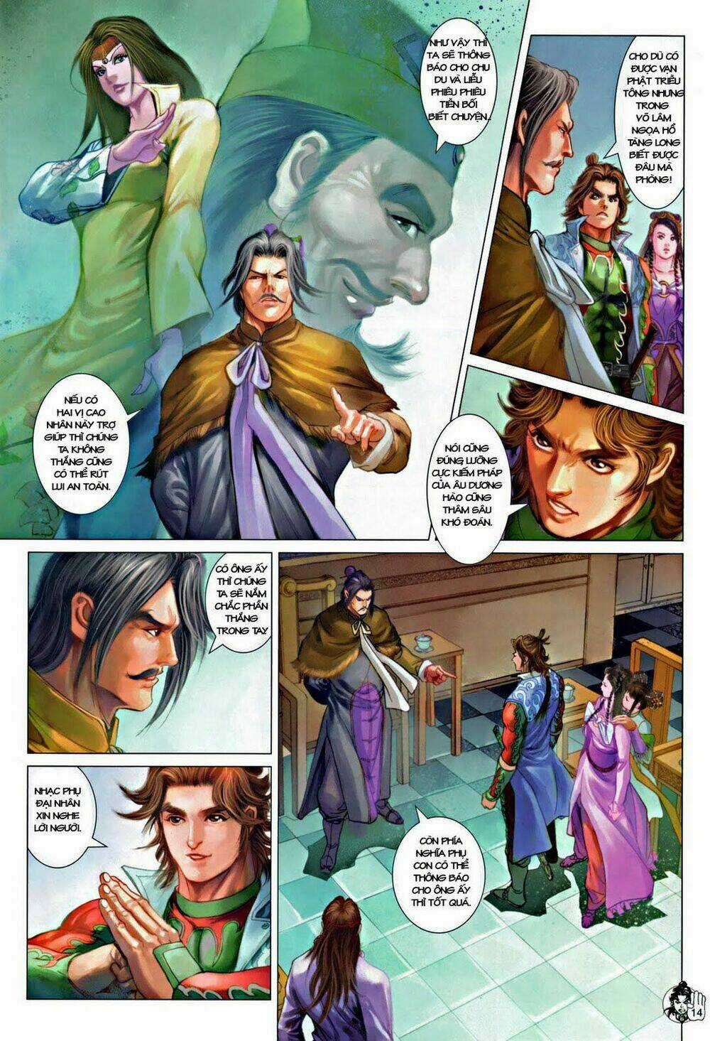 Thần Chưởng Long Kiếm Phi - Chapter 58 - Trang 14