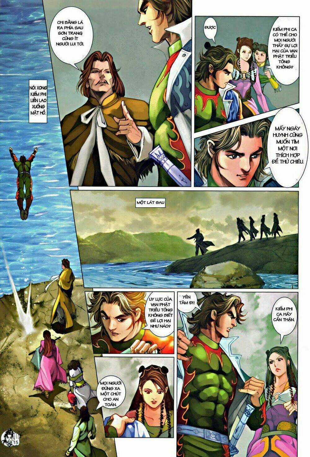 Thần Chưởng Long Kiếm Phi - Chapter 58 - Trang 15