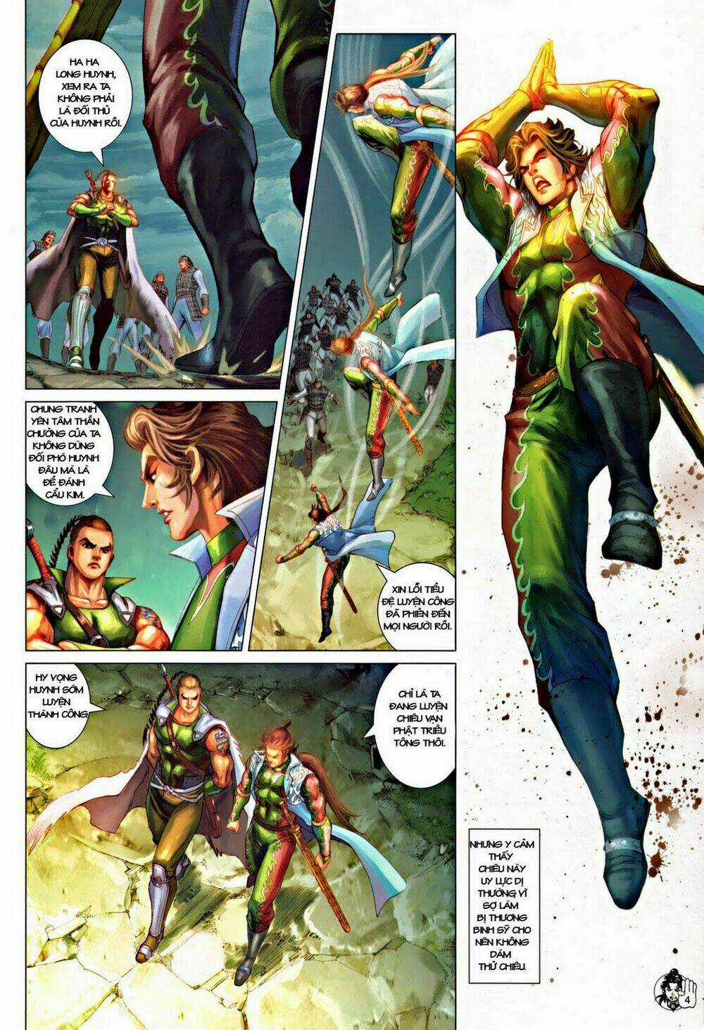 Thần Chưởng Long Kiếm Phi - Chapter 58 - Trang 4