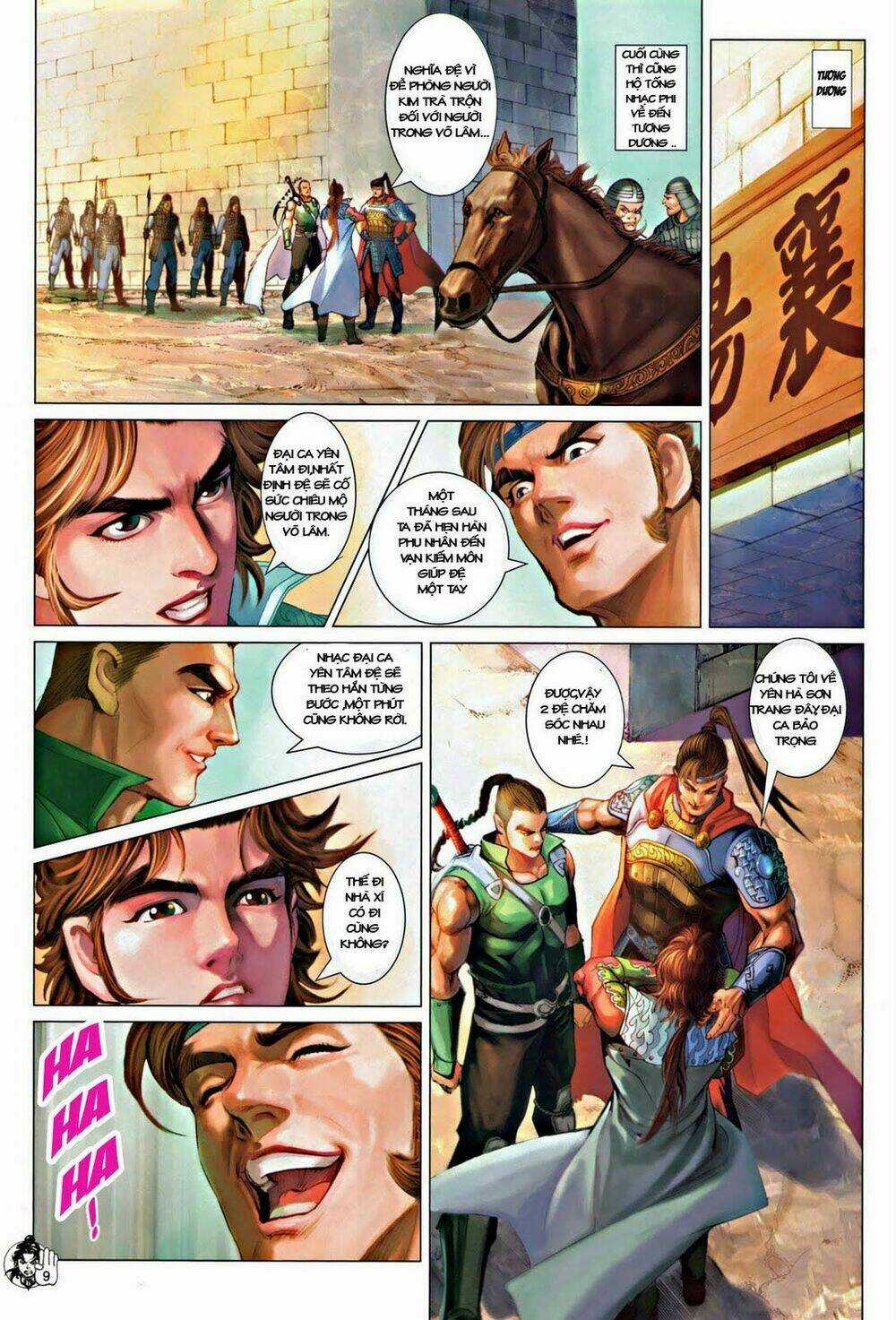 Thần Chưởng Long Kiếm Phi - Chapter 58 - Trang 9