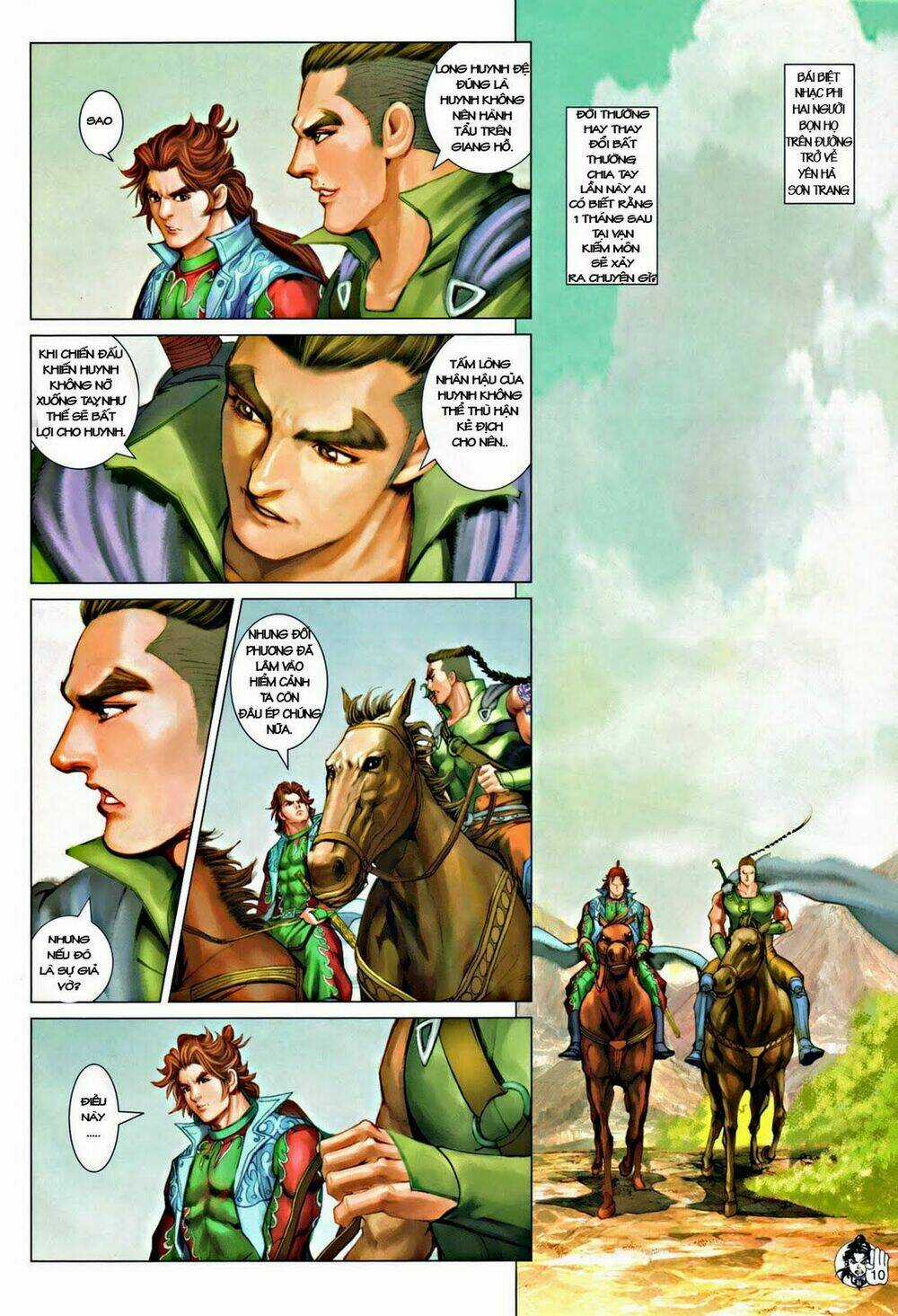 Thần Chưởng Long Kiếm Phi - Chapter 58 - Trang 10