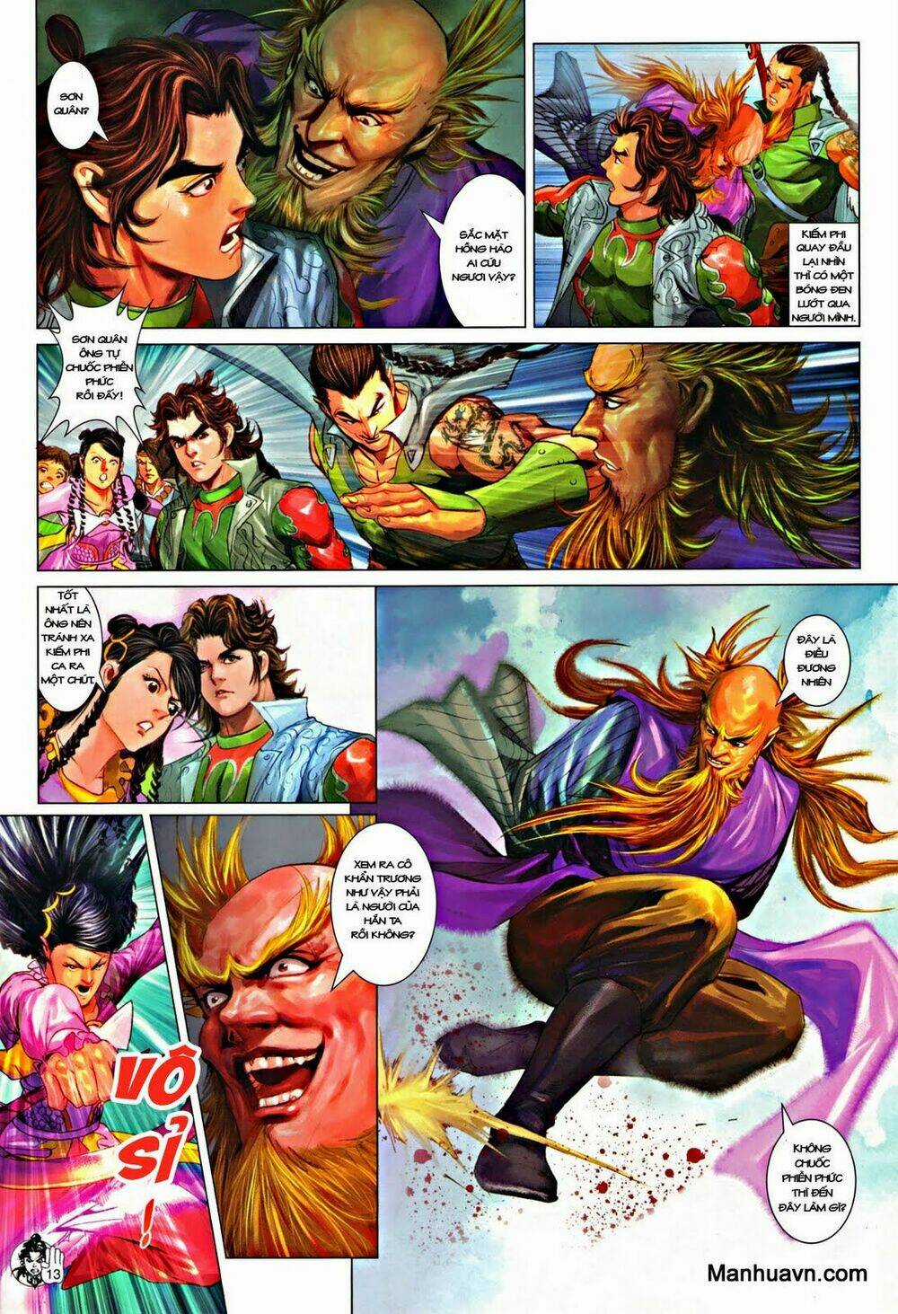 Thần Chưởng Long Kiếm Phi - Chapter 59 - Trang 14