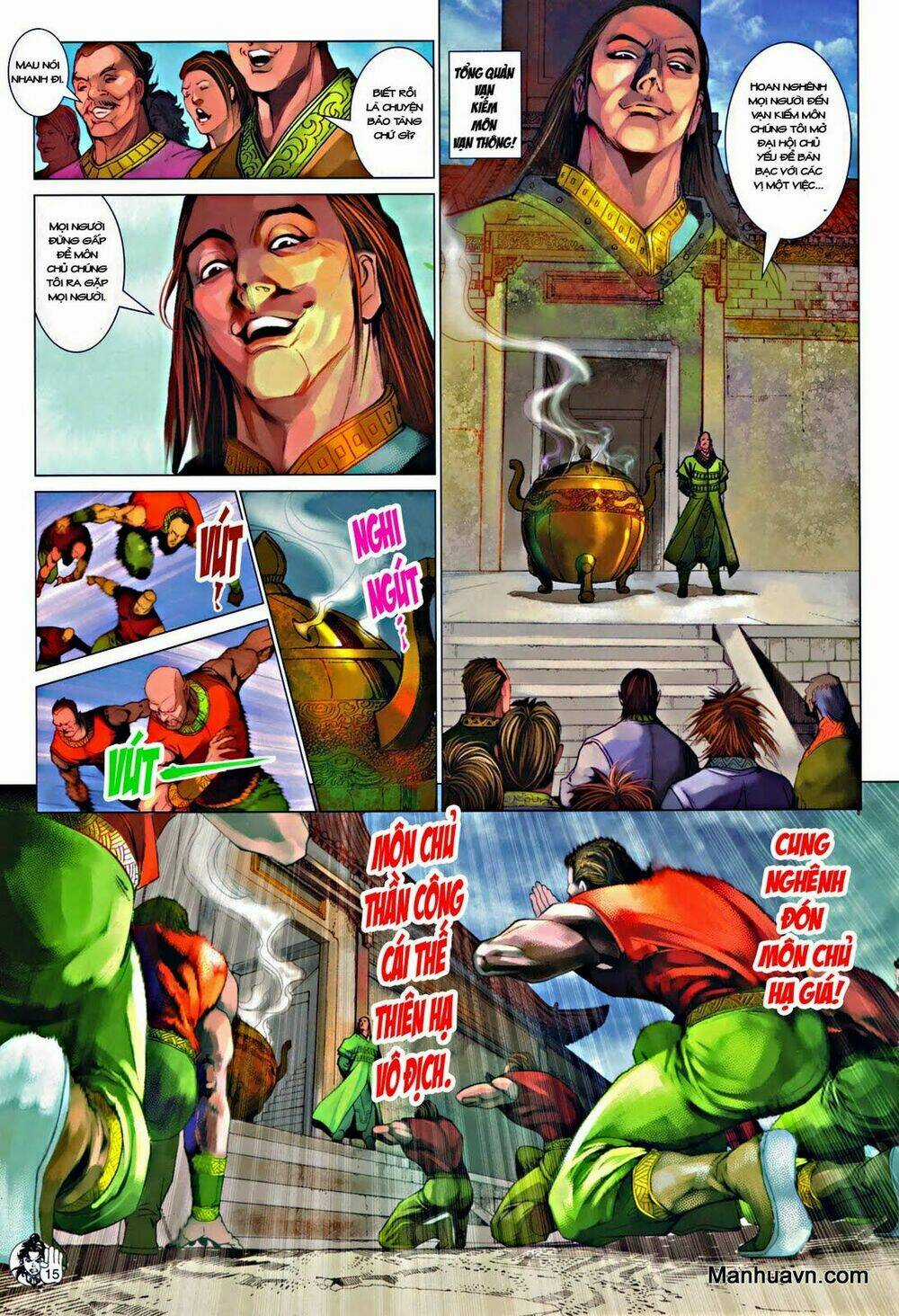 Thần Chưởng Long Kiếm Phi - Chapter 59 - Trang 16