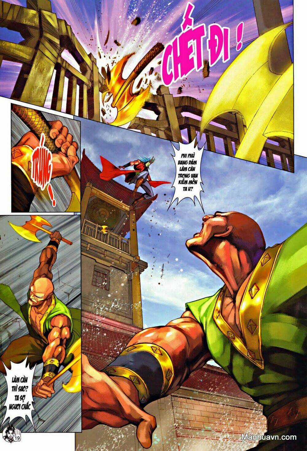 Thần Chưởng Long Kiếm Phi - Chapter 59 - Trang 19