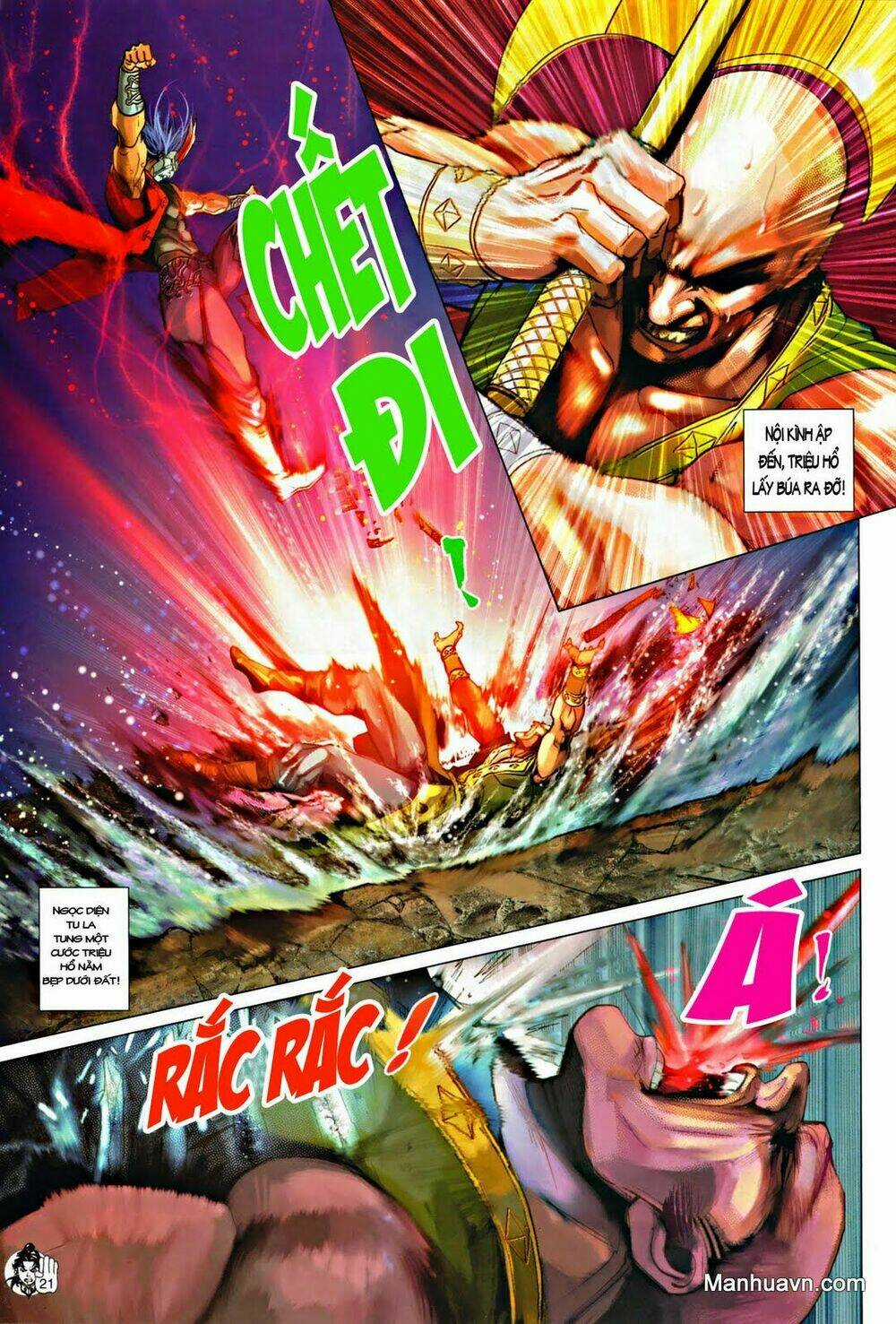 Thần Chưởng Long Kiếm Phi - Chapter 59 - Trang 21