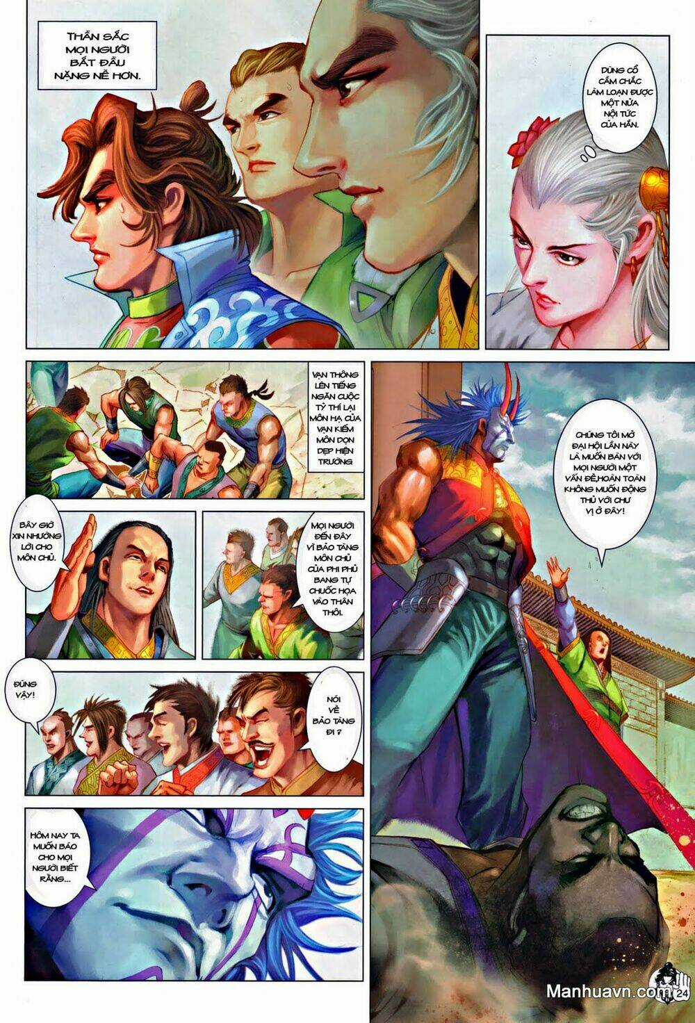 Thần Chưởng Long Kiếm Phi - Chapter 59 - Trang 24