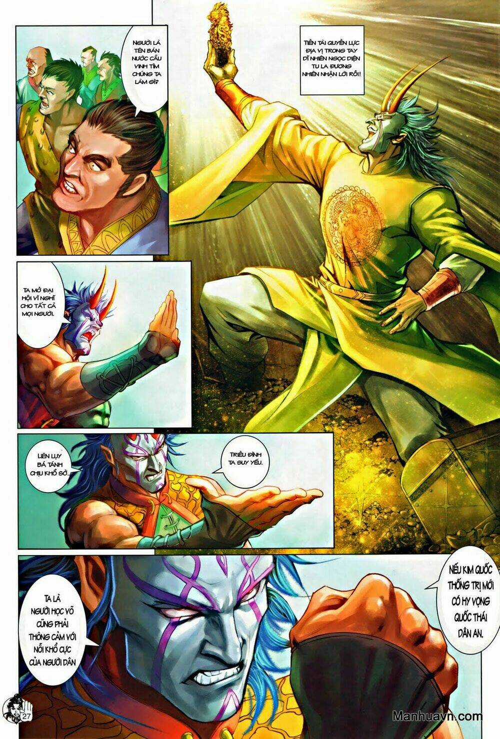 Thần Chưởng Long Kiếm Phi - Chapter 59 - Trang 27