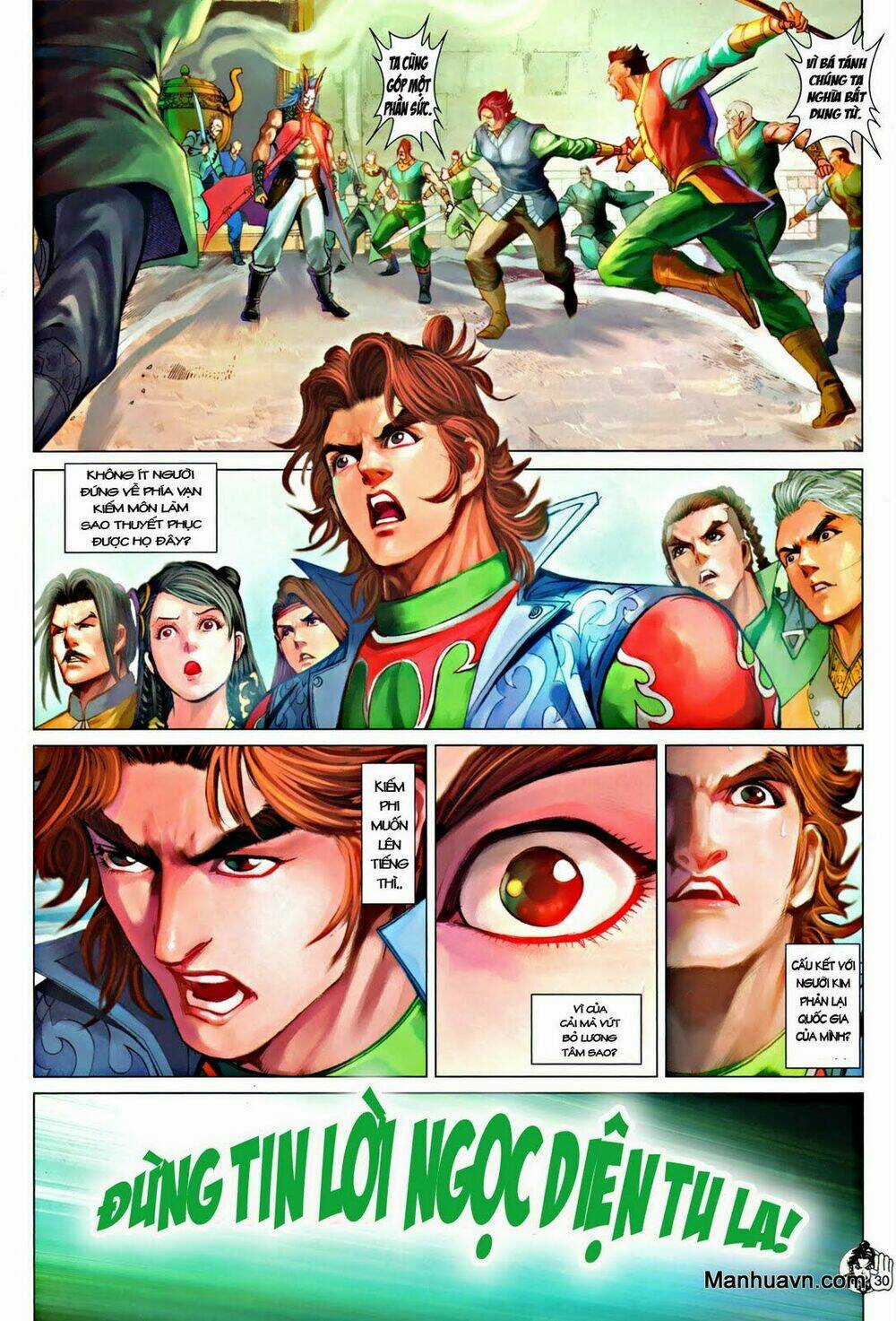 Thần Chưởng Long Kiếm Phi - Chapter 59 - Trang 30