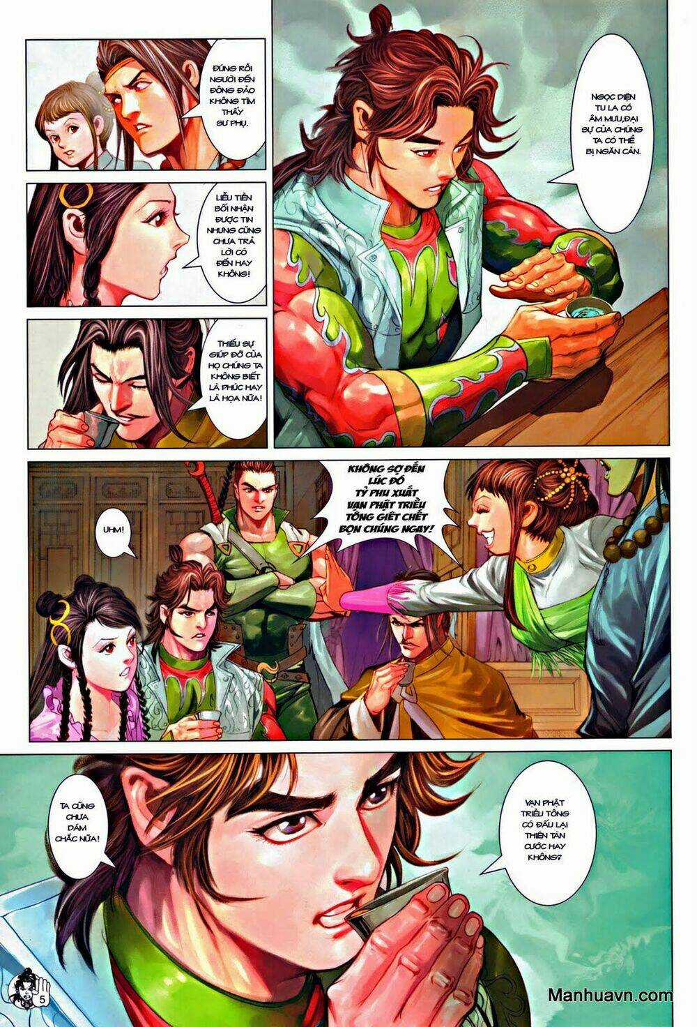 Thần Chưởng Long Kiếm Phi - Chapter 59 - Trang 6