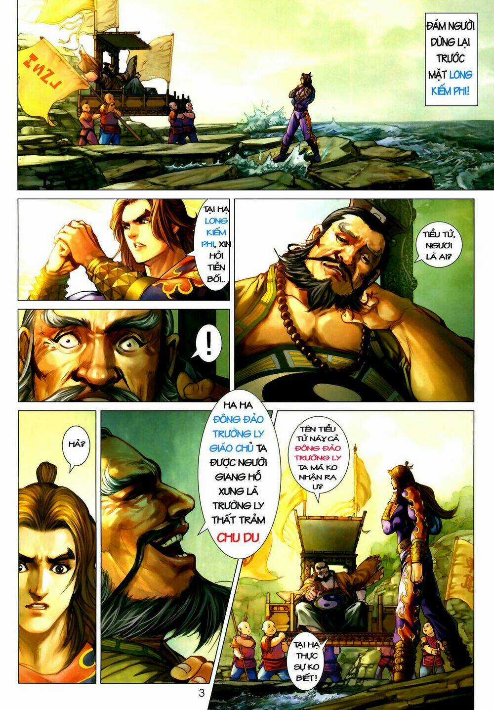 Thần Chưởng Long Kiếm Phi - Chapter 6 - Trang 3