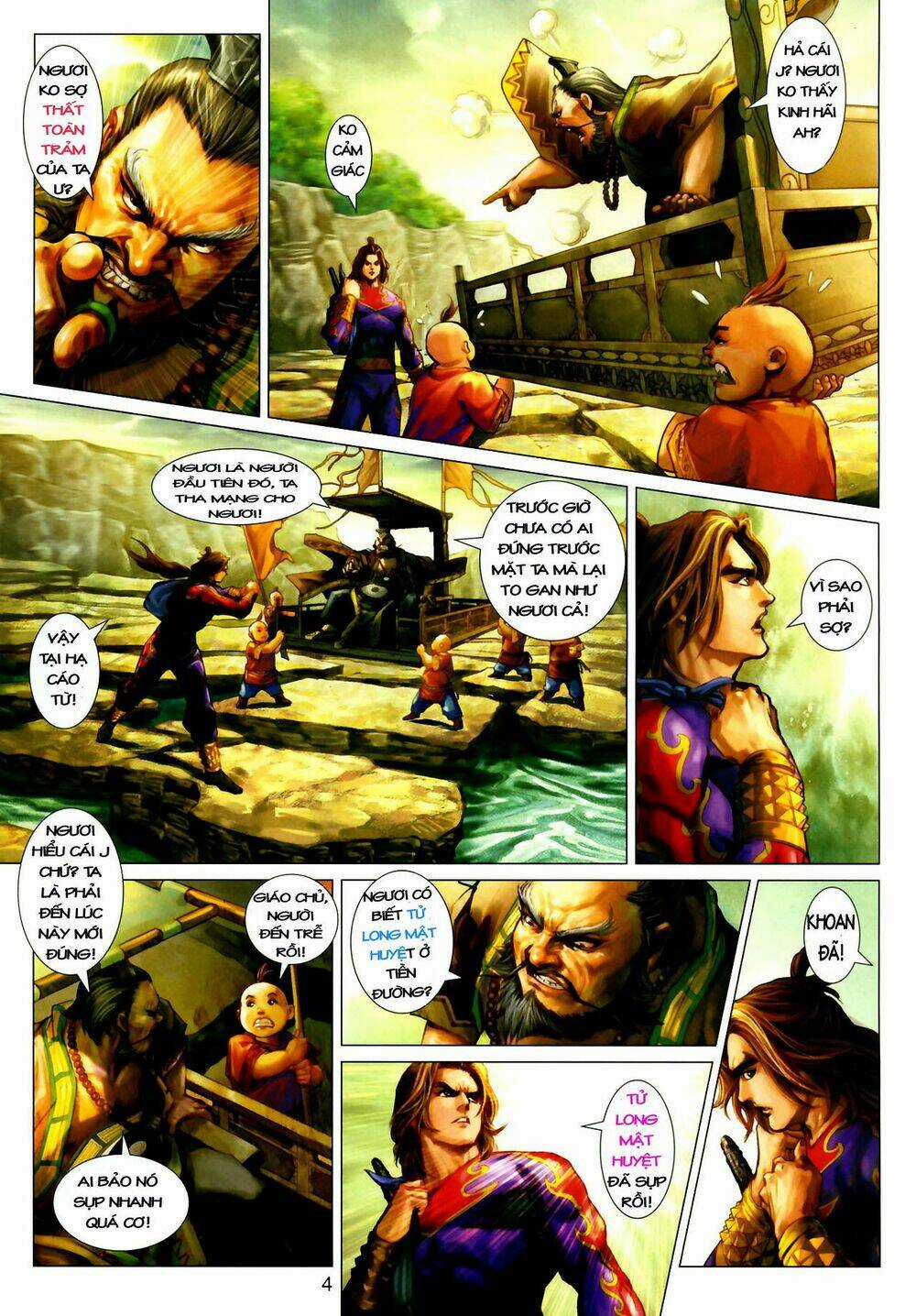 Thần Chưởng Long Kiếm Phi - Chapter 6 - Trang 4