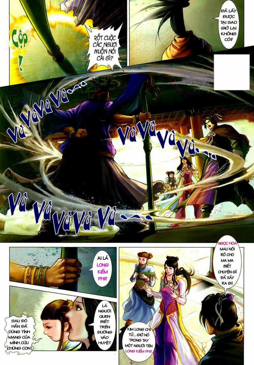 Thần Chưởng Long Kiếm Phi - Chapter 6 - Trang 33