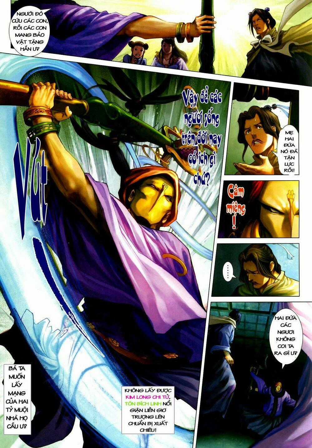 Thần Chưởng Long Kiếm Phi - Chapter 6 - Trang 34