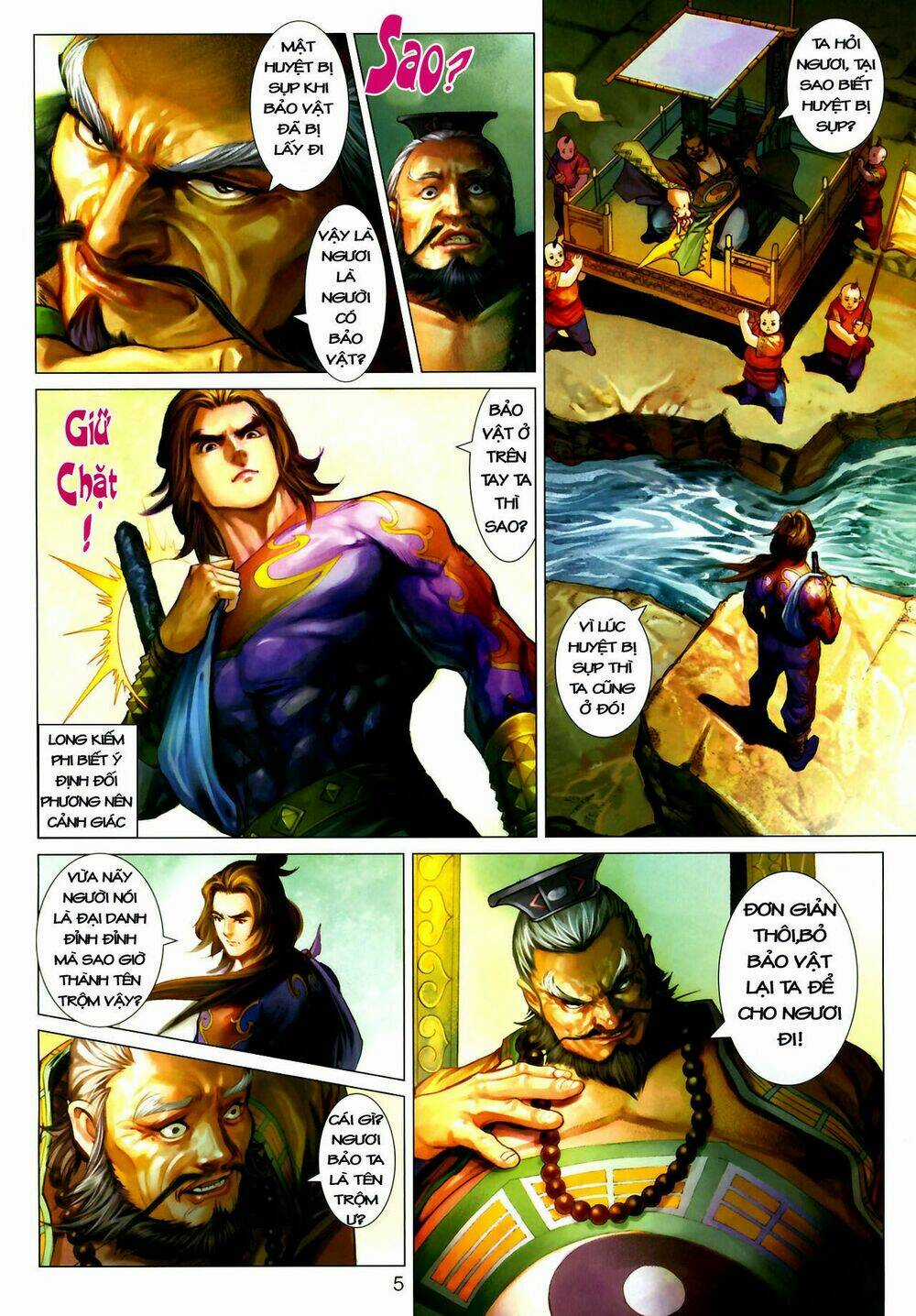 Thần Chưởng Long Kiếm Phi - Chapter 6 - Trang 5