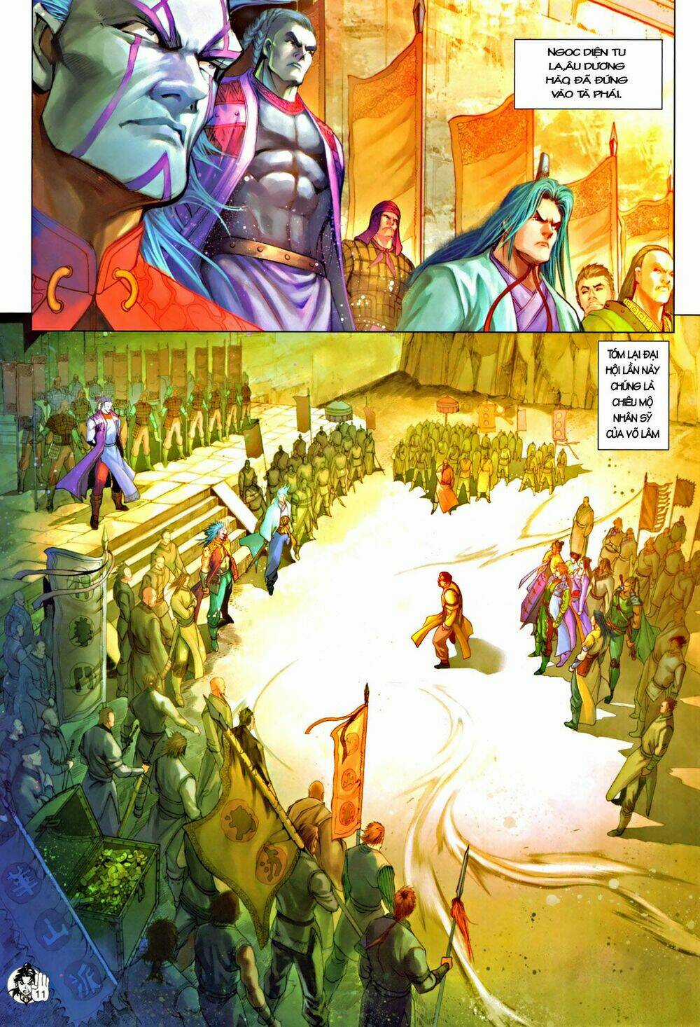 Thần Chưởng Long Kiếm Phi - Chapter 60 - Trang 11