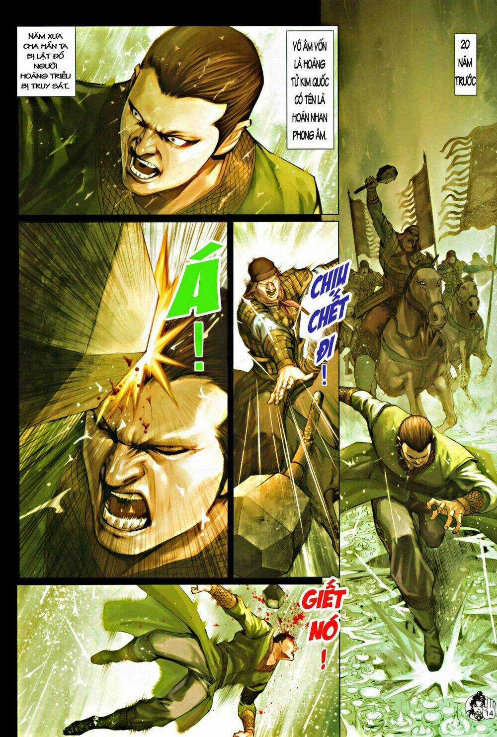 Thần Chưởng Long Kiếm Phi - Chapter 60 - Trang 14