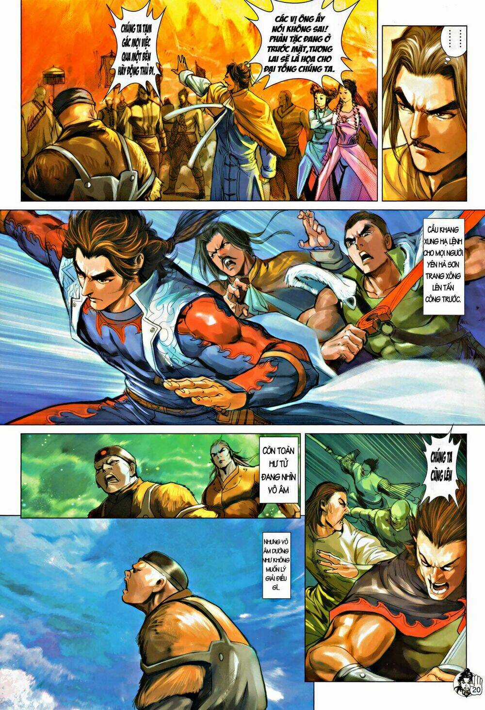 Thần Chưởng Long Kiếm Phi - Chapter 60 - Trang 20