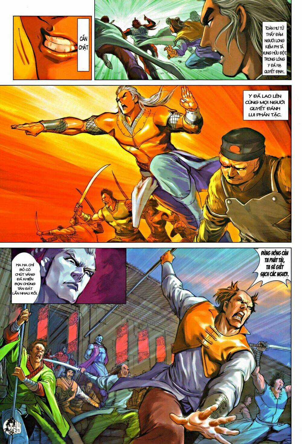 Thần Chưởng Long Kiếm Phi - Chapter 60 - Trang 21