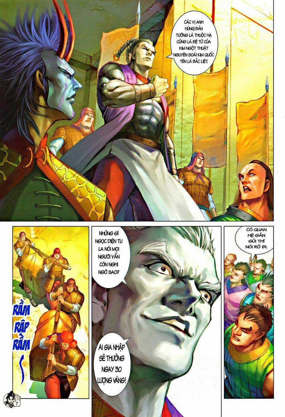 Thần Chưởng Long Kiếm Phi - Chapter 60 - Trang 7