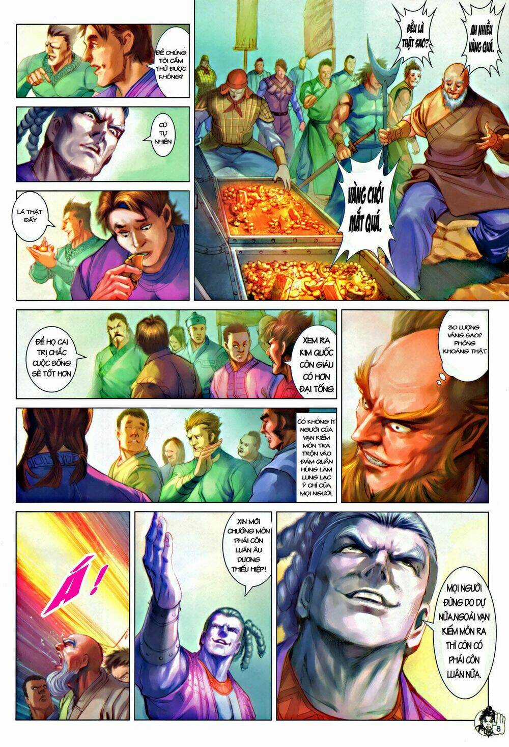 Thần Chưởng Long Kiếm Phi - Chapter 60 - Trang 8