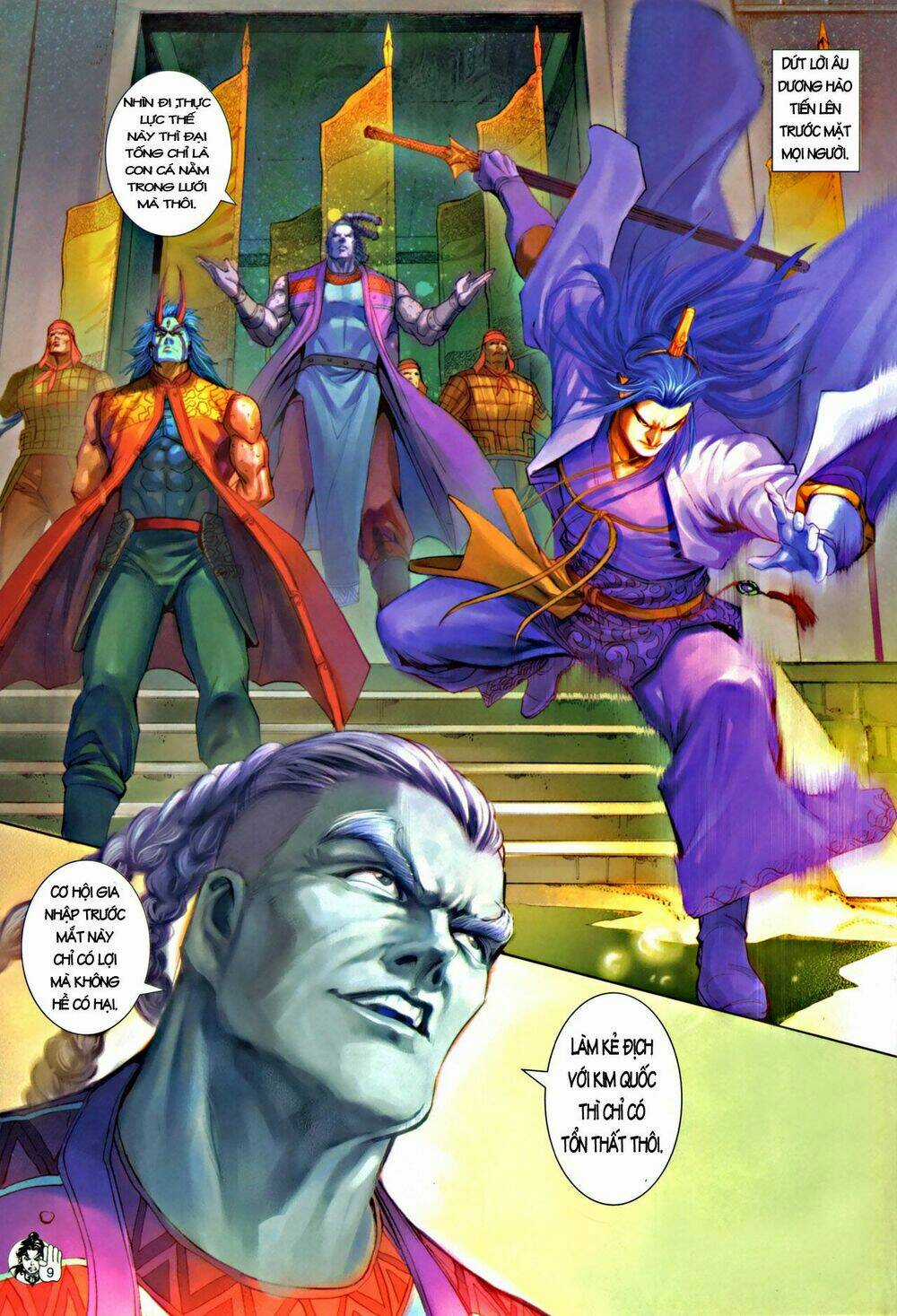 Thần Chưởng Long Kiếm Phi - Chapter 60 - Trang 9