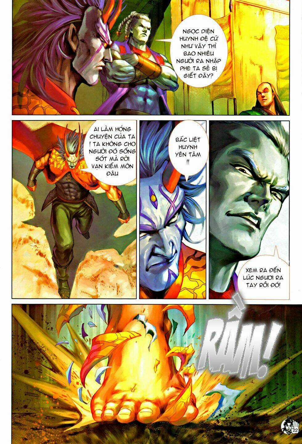 Thần Chưởng Long Kiếm Phi - Chapter 62 - Trang 20